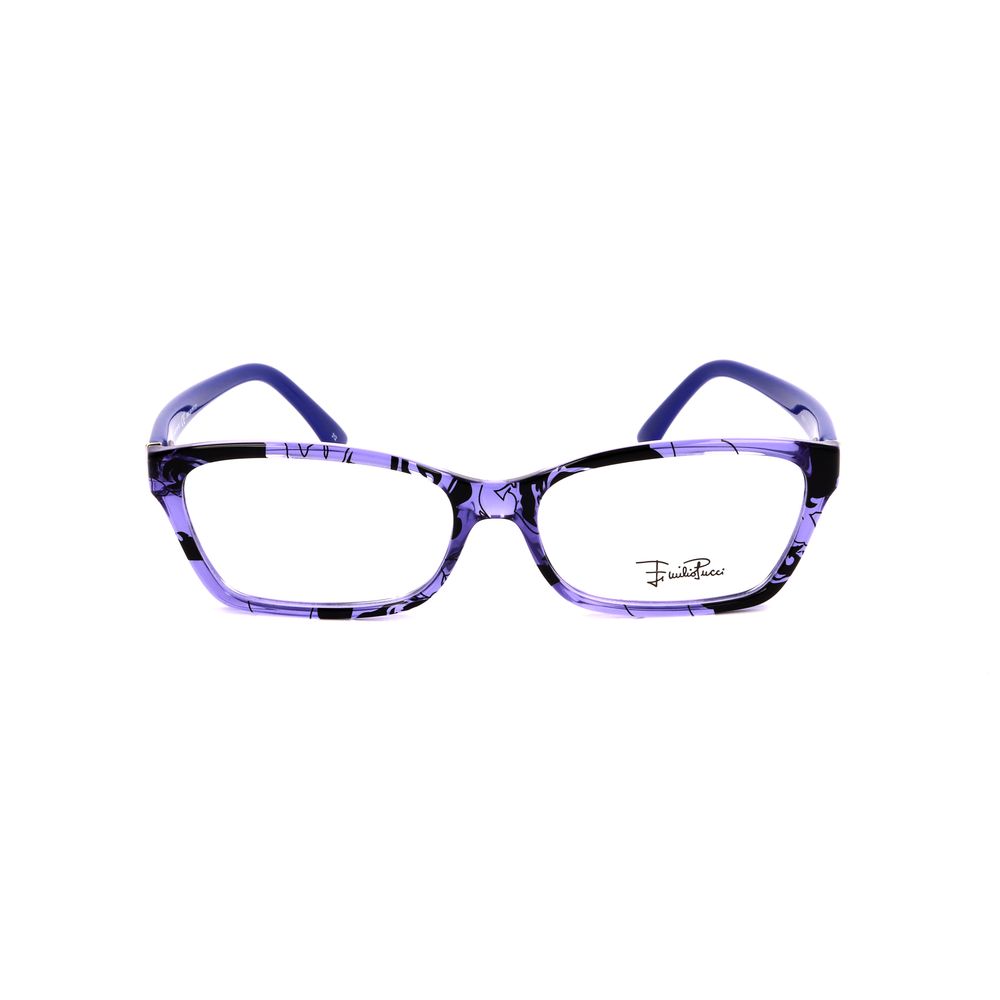 Emilio Pucci Blue Plastic Glasses (Frames) - Luxe Marca