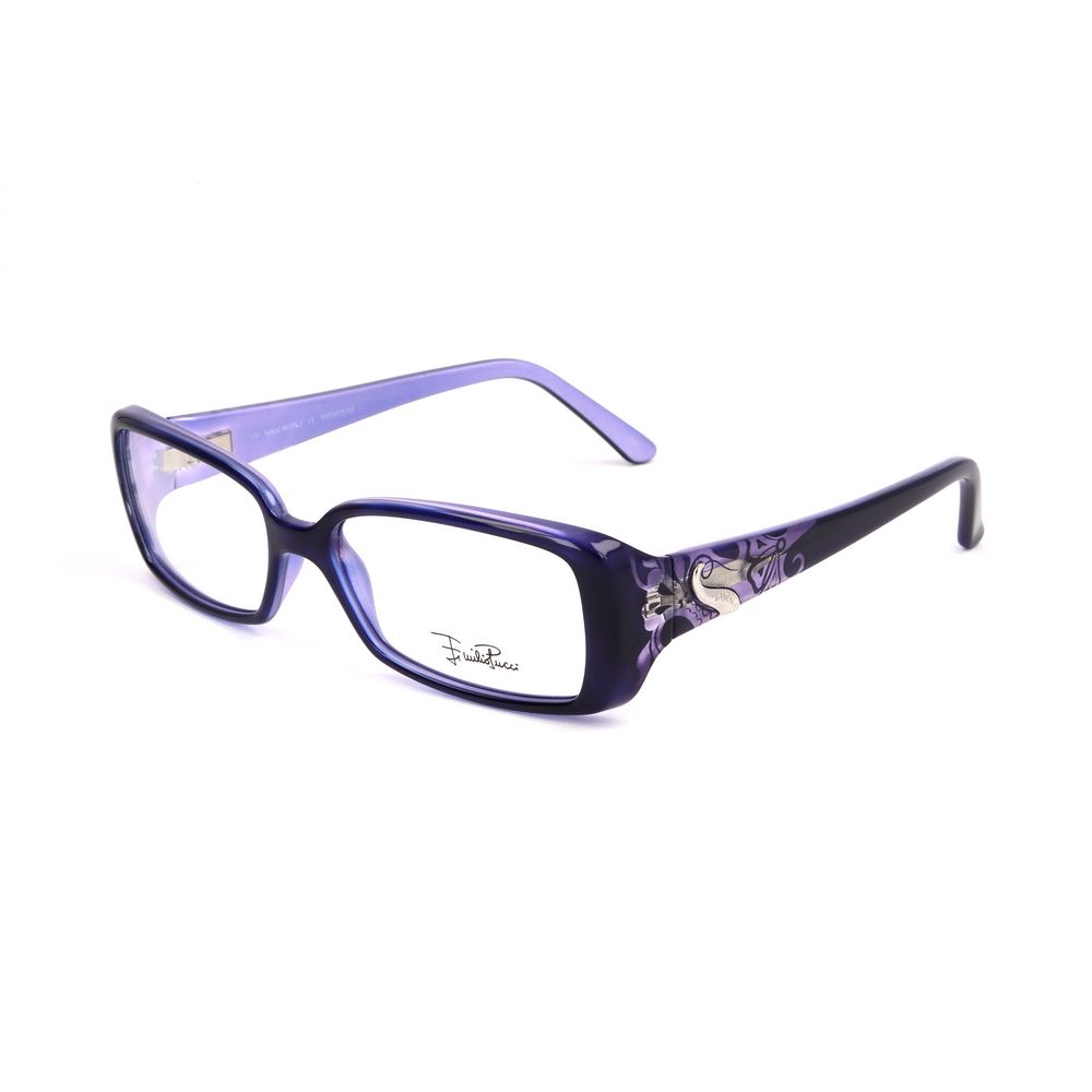 Emilio Pucci Multicolor Plastic Glasses (Frames) - Luxe Marca