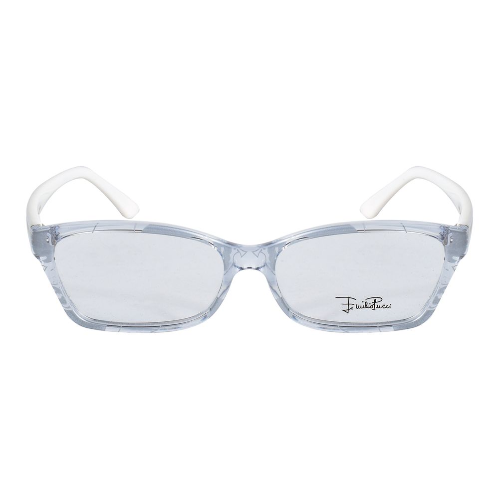 Emilio Pucci Transparent Plastic Glasses (Frames) - Luxe Marca