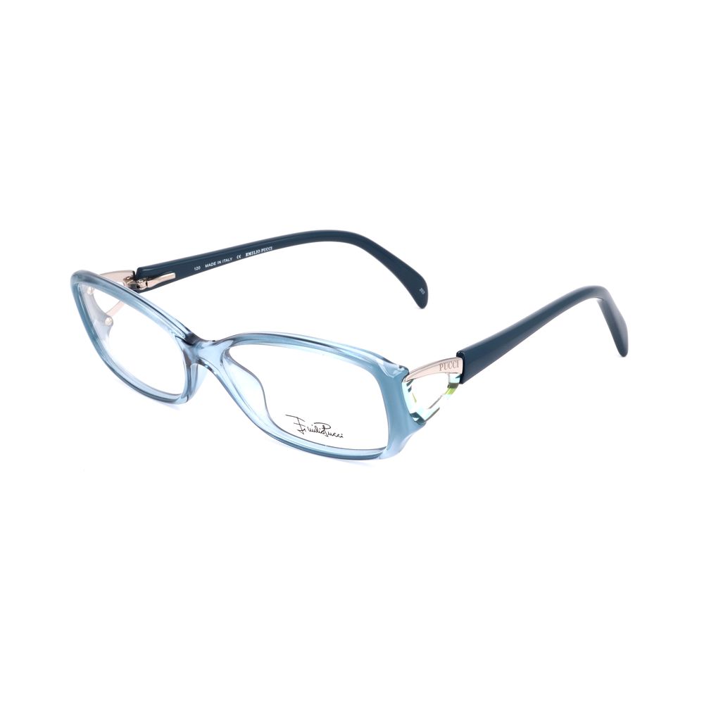 Emilio Pucci Blue Plastic Glasses (Frames) - Luxe Marca