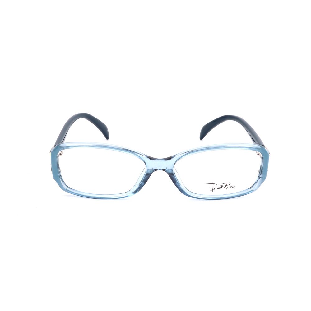 Emilio Pucci Blue Plastic Glasses (Frames) - Luxe Marca