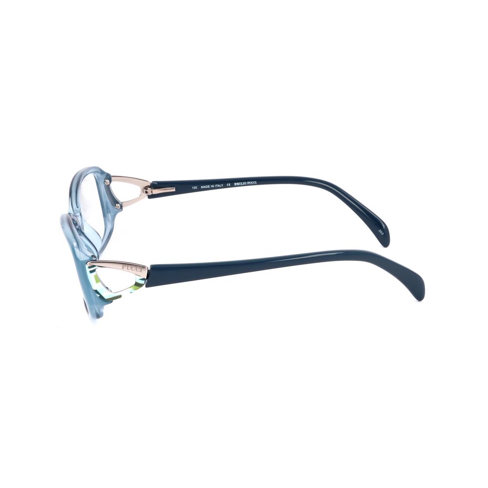 Emilio Pucci Blue Plastic Glasses (Frames) - Luxe Marca