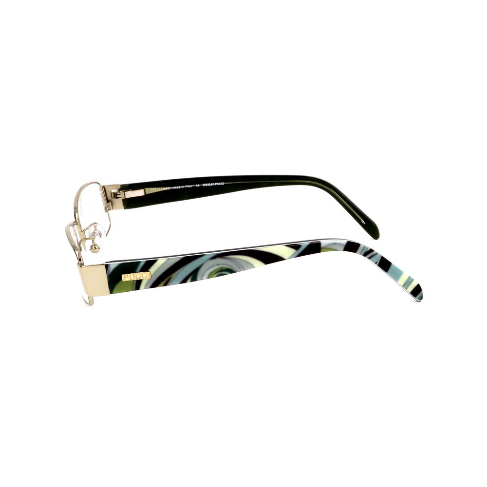 Emilio Pucci Multicolor Metal Glasses (Frames) - Luxe Marca