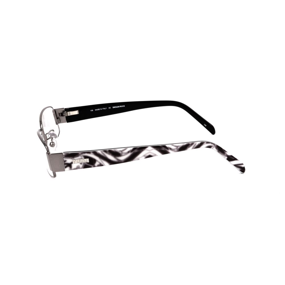 Emilio Pucci Gray Metal Glasses (Frames) - Luxe Marca