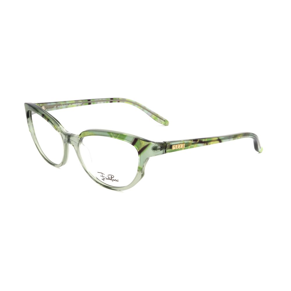 Emilio Pucci Green Plastic Glasses (Frames) - Luxe Marca