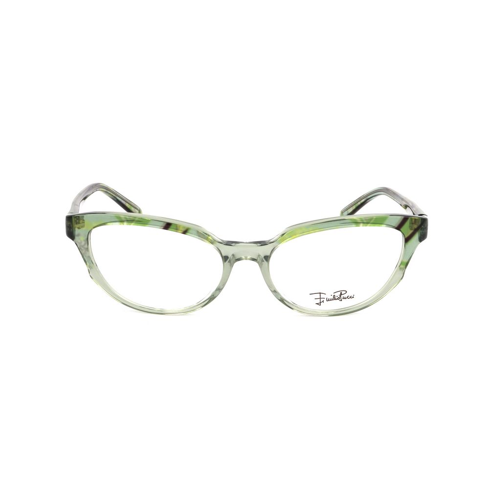 Emilio Pucci Green Plastic Glasses (Frames) - Luxe Marca