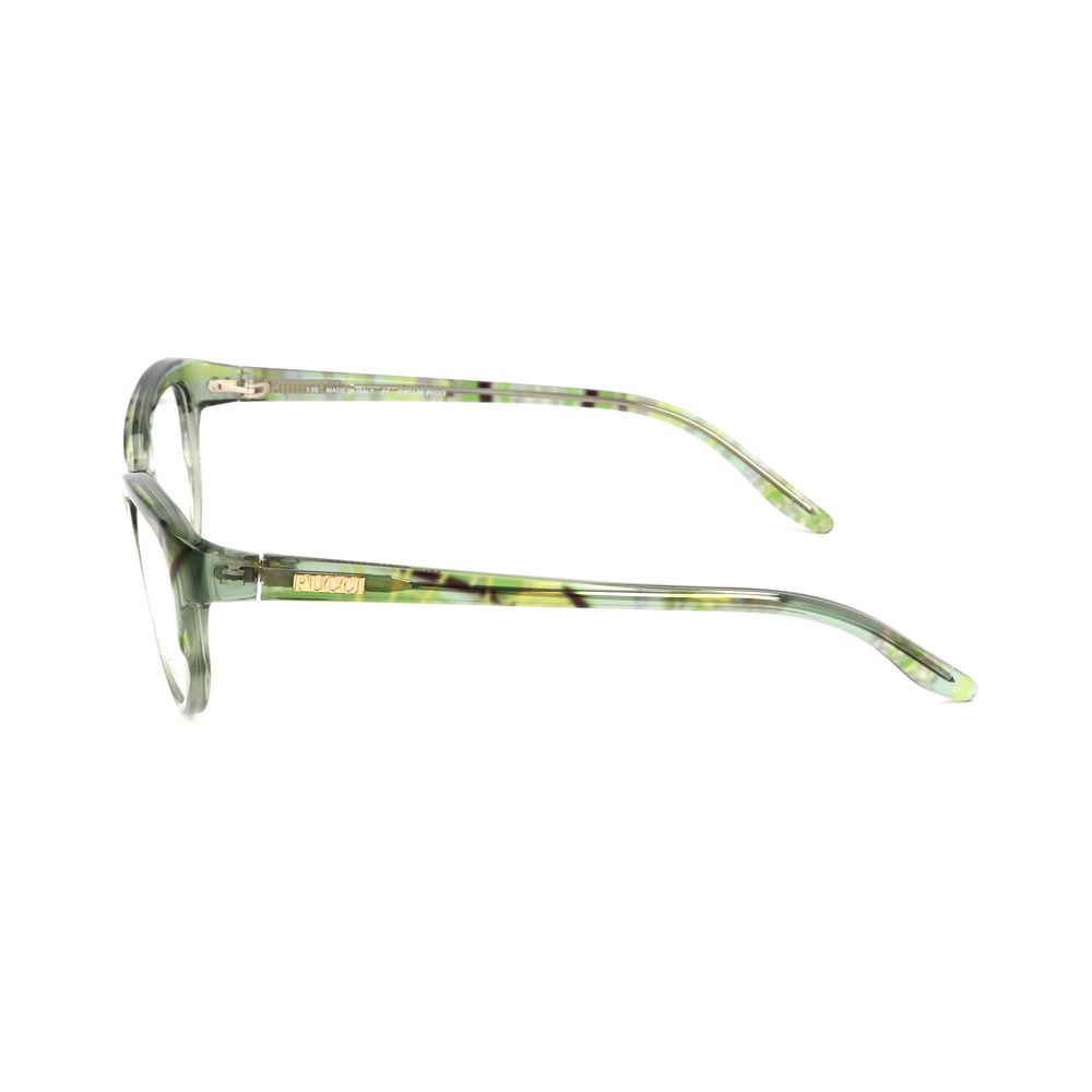 Emilio Pucci Green Plastic Glasses (Frames) - Luxe Marca