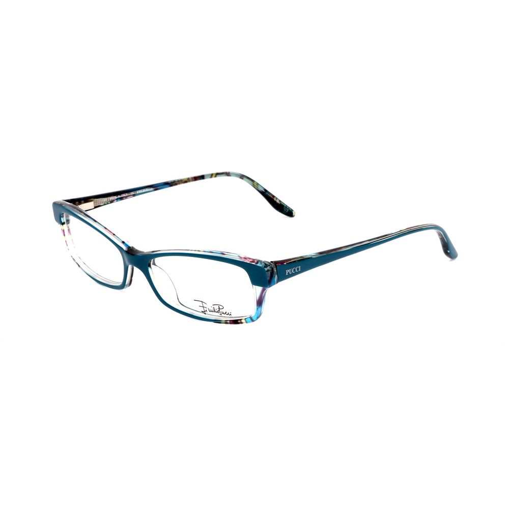 Emilio Pucci Blue Plastic Glasses (Frames) - Luxe Marca
