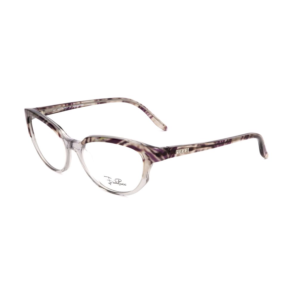 Emilio Pucci Gray Plastic Glasses (Frames) - Luxe Marca