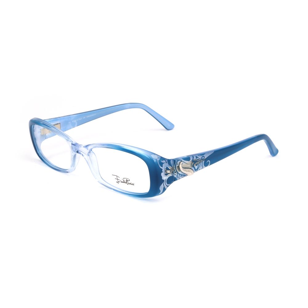 Emilio Pucci Blue Plastic Glasses (Frames) - Luxe Marca