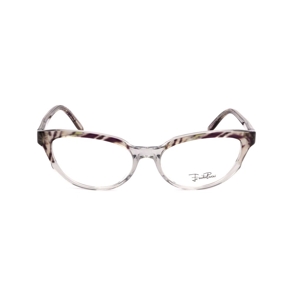 Emilio Pucci Gray Plastic Glasses (Frames) - Luxe Marca