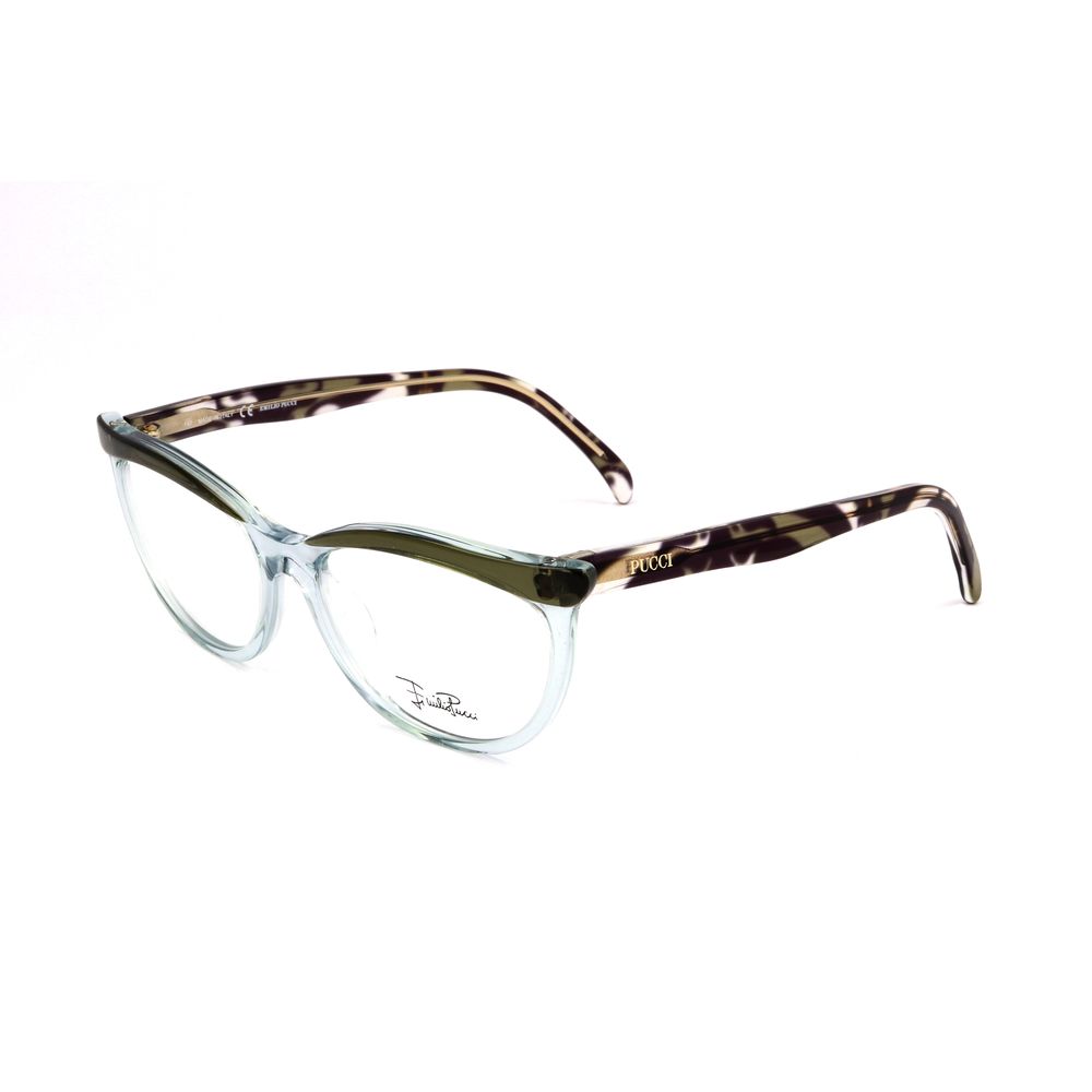 Emilio Pucci Green Plastic Glasses (Frames) - Luxe Marca