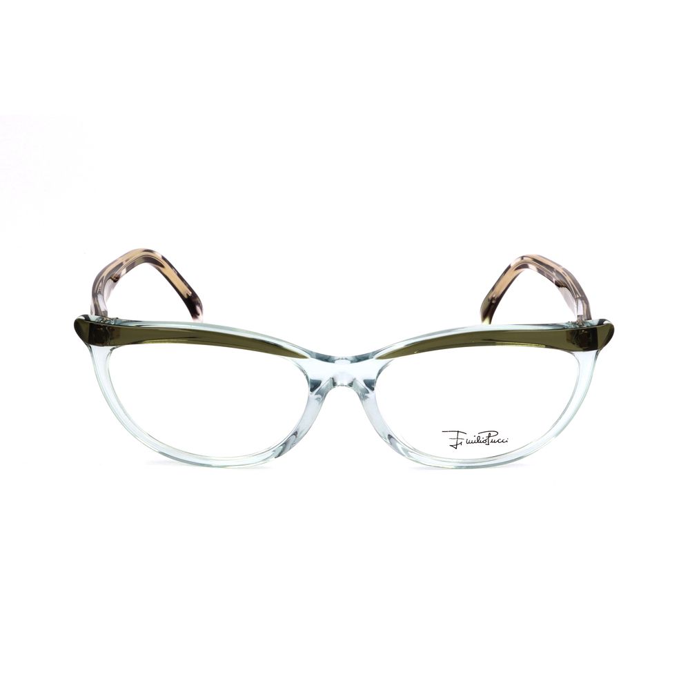 Emilio Pucci Green Plastic Glasses (Frames) - Luxe Marca