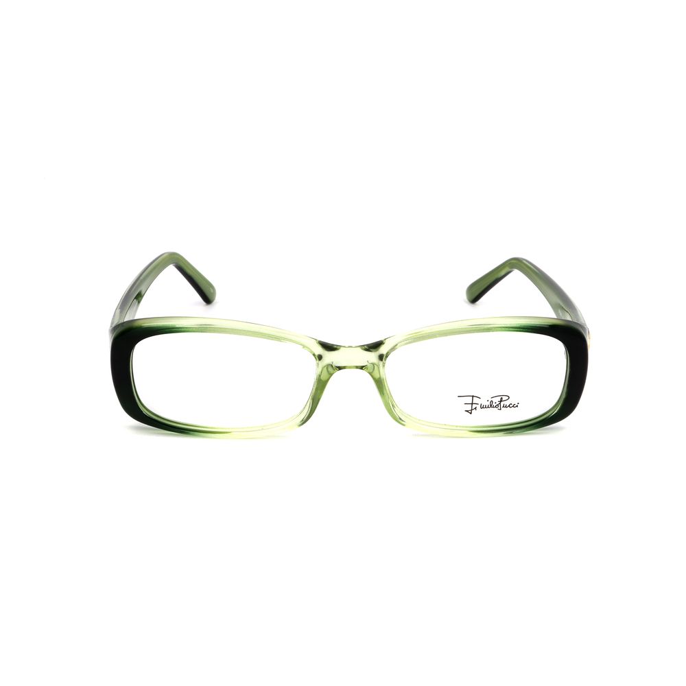 Emilio Pucci Green Plastic Glasses (Frames) - Luxe Marca