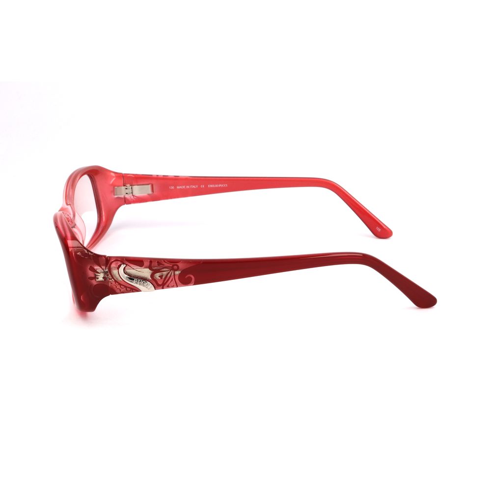 Emilio Pucci Red Plastic Glasses (Frames) - Luxe Marca
