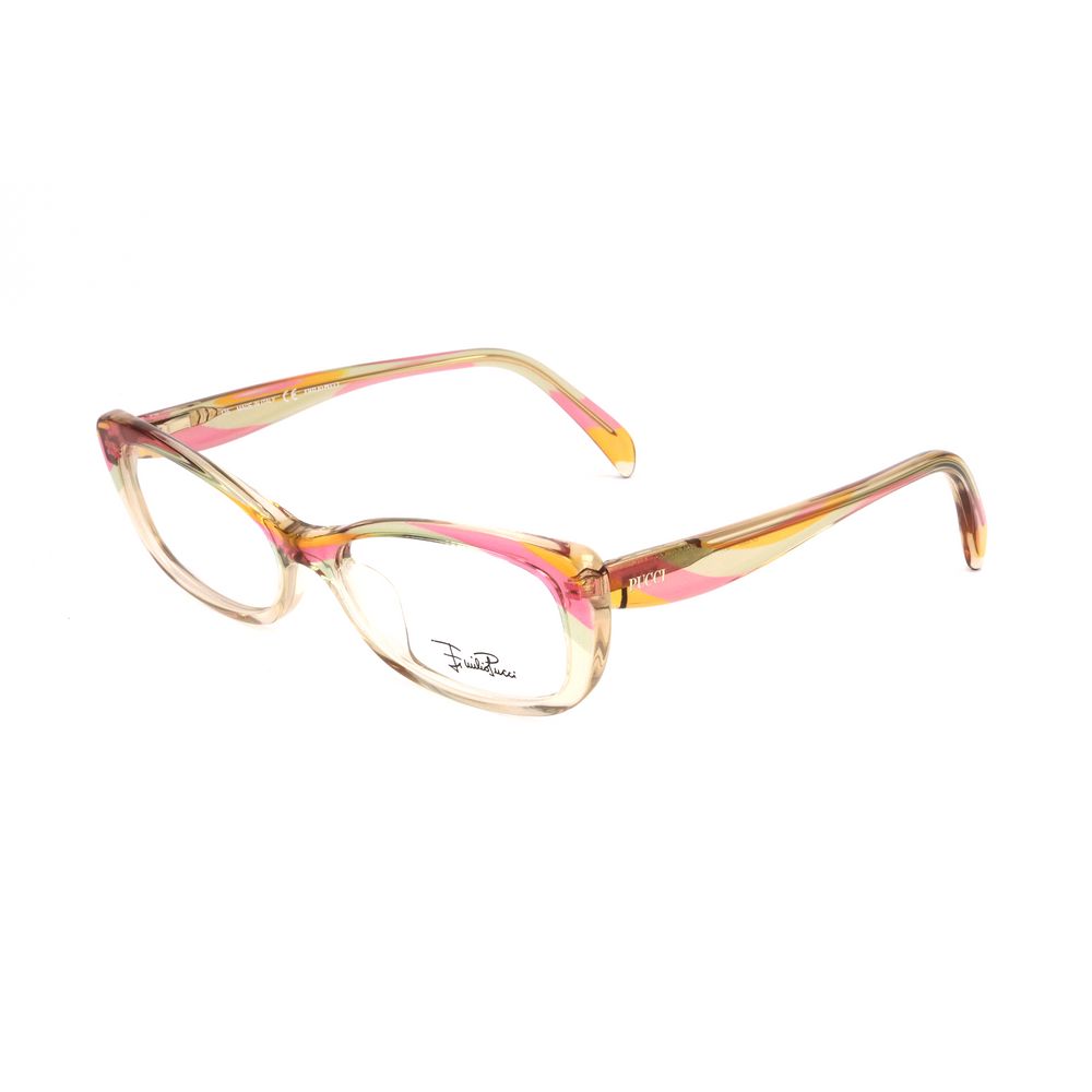 Emilio Pucci Multicolor Plastic Glasses (Frames) - Luxe Marca