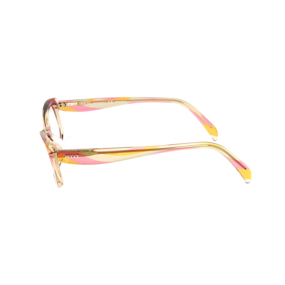 Emilio Pucci Multicolor Plastic Glasses (Frames) - Luxe Marca
