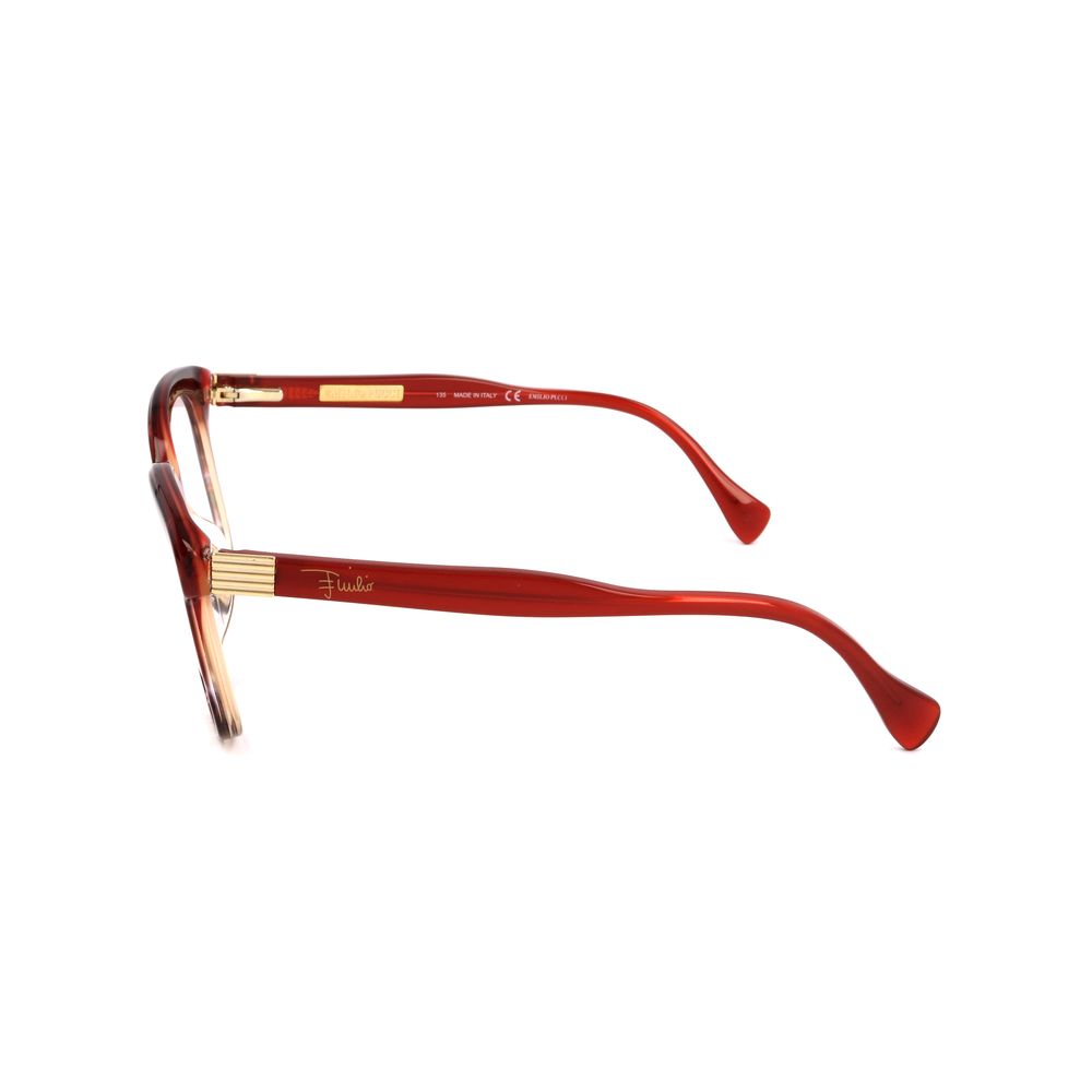 Emilio Pucci Red Plastic Glasses (Frames) - Luxe Marca