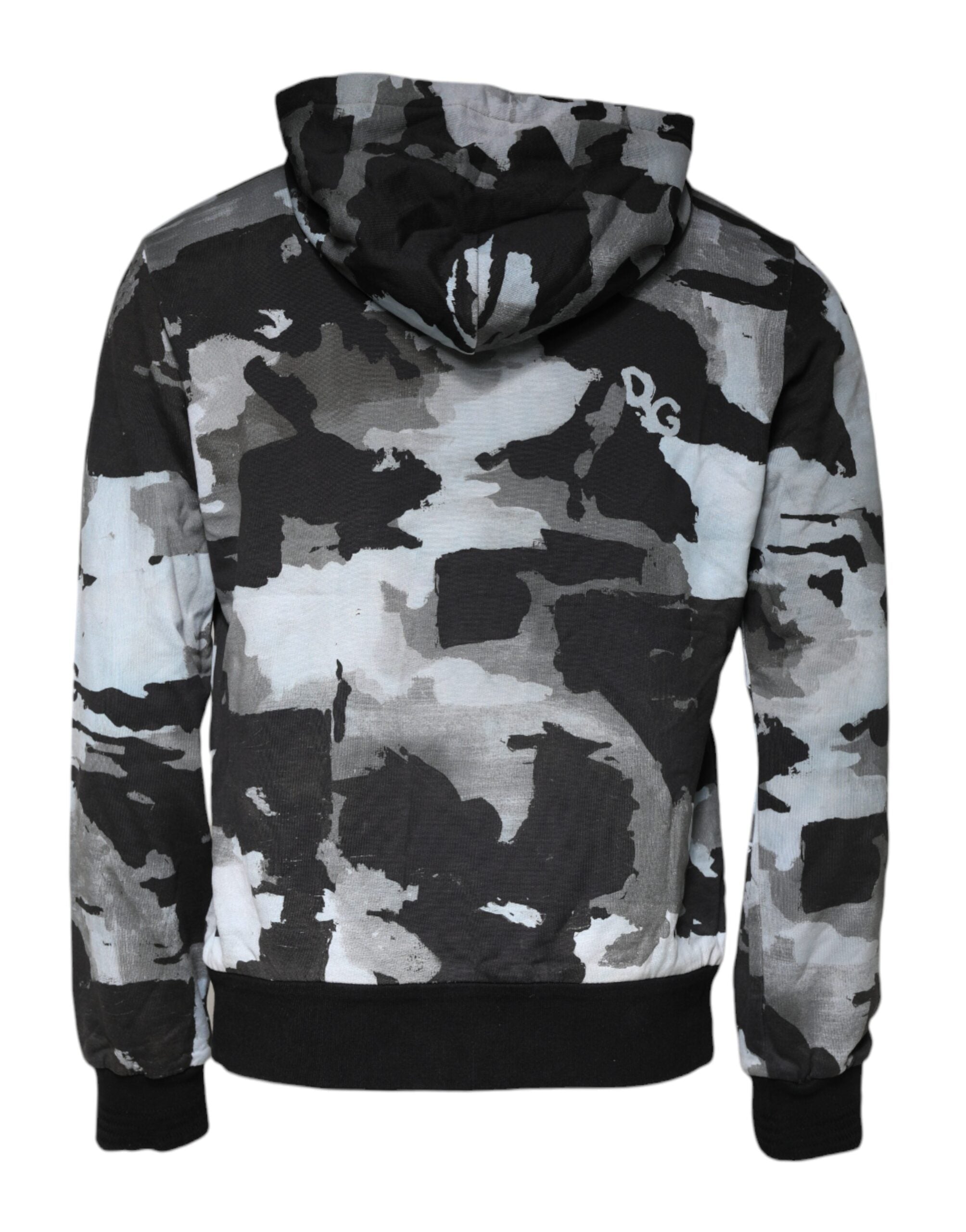 Dolce & Gabbana Multicolor Camouflage Men Hooded Sweater (Copy)