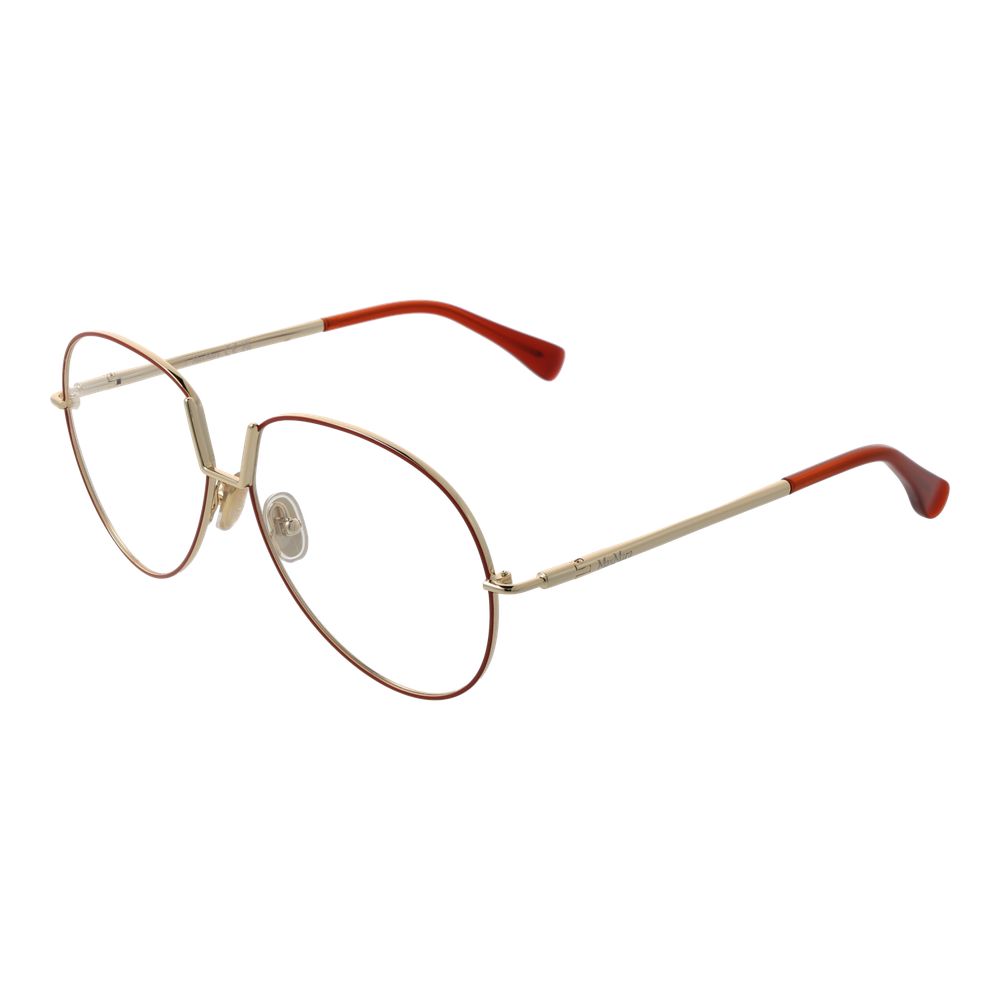 Max Mara Orange Metal Glasses (Frames) - Luxe Marca