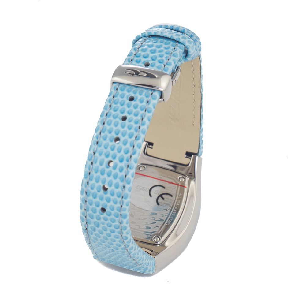 Chronotech Blue Leather Bracelet Watch