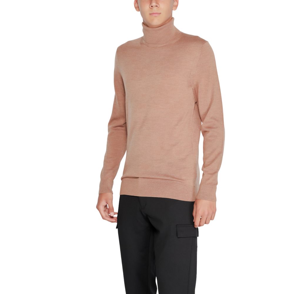 Calvin Klein Beige Wool Turtleneck - Luxe Marca