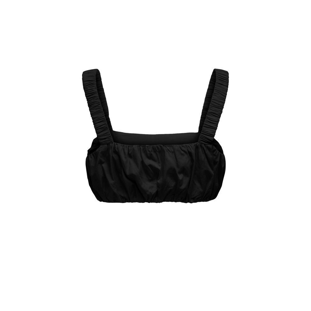 قميص قطني أسود فقط