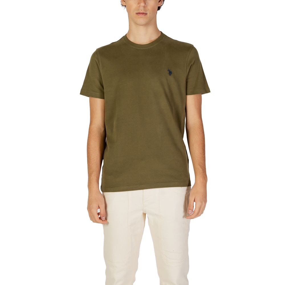 تيشيرت قطني أخضر من US POLO ASSN