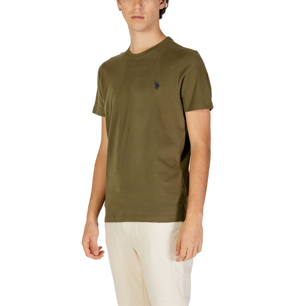 تيشيرت قطني أخضر من US POLO ASSN