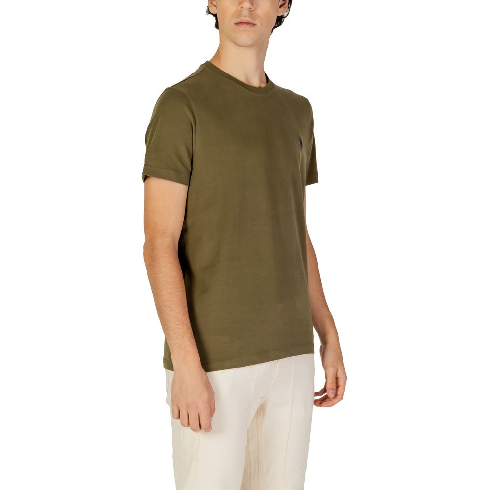 تيشيرت قطني أخضر من US POLO ASSN