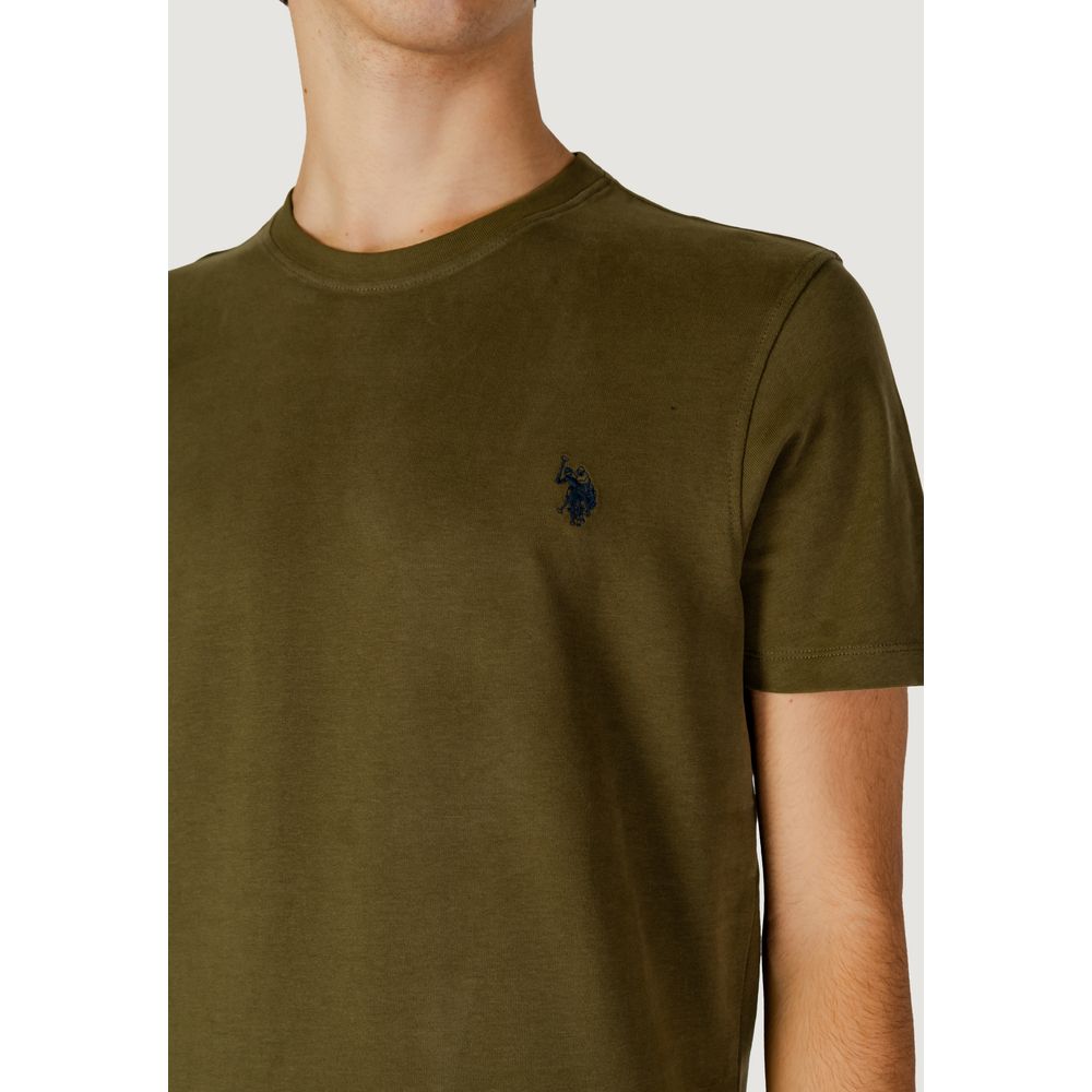 تيشيرت قطني أخضر من US POLO ASSN