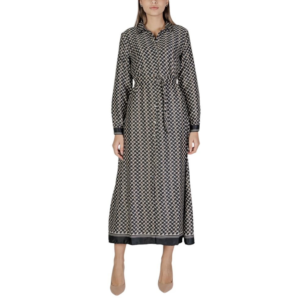 بوليستر أسود معاد تدويره فقط طويل