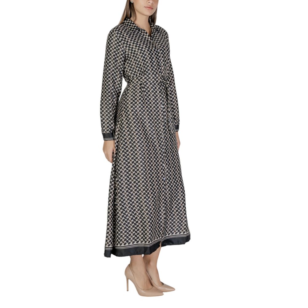 بوليستر أسود معاد تدويره فقط طويل