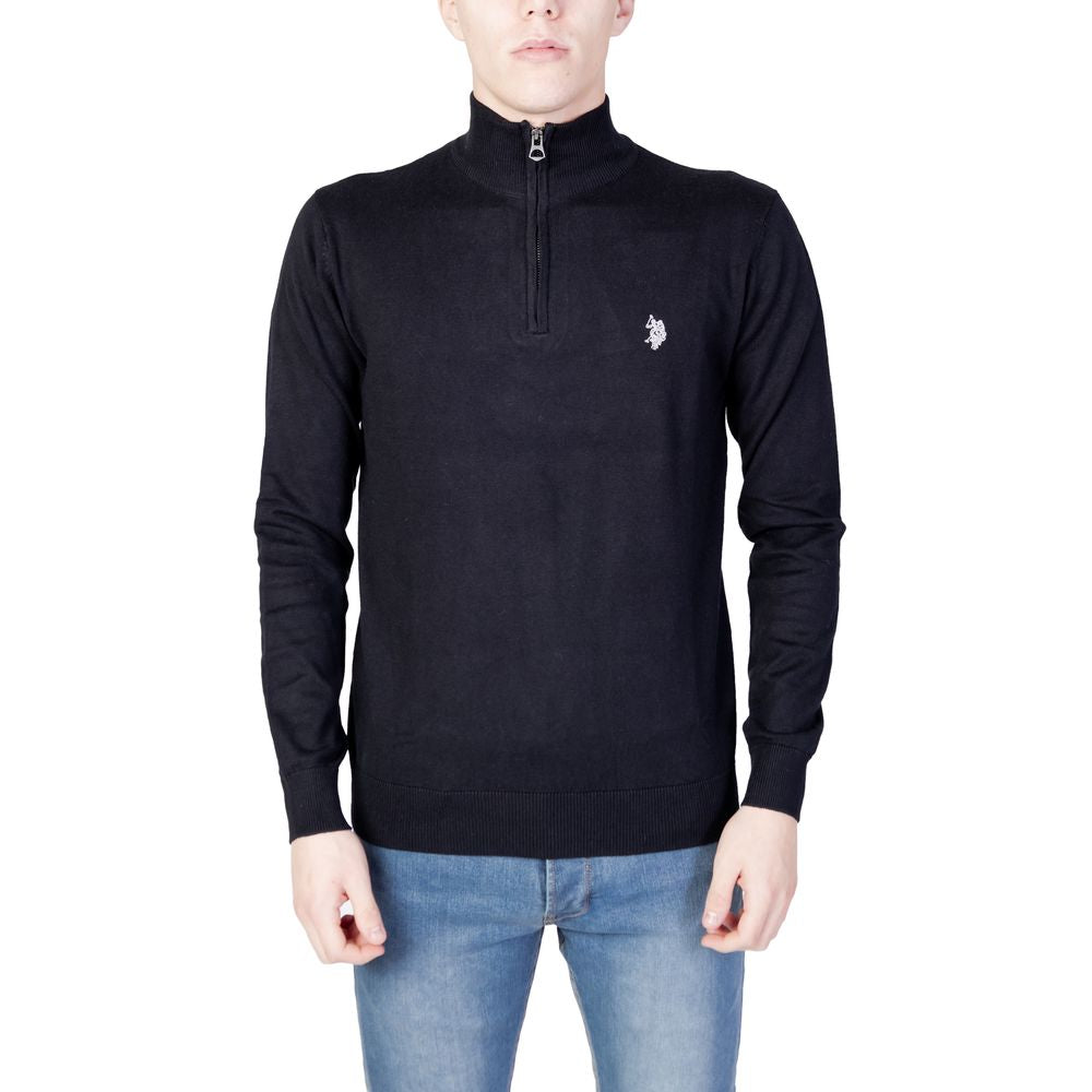 سترة قطنية سوداء من US POLO ASSN