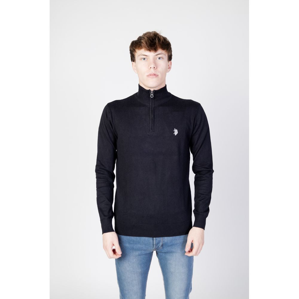 سترة قطنية سوداء من US POLO ASSN