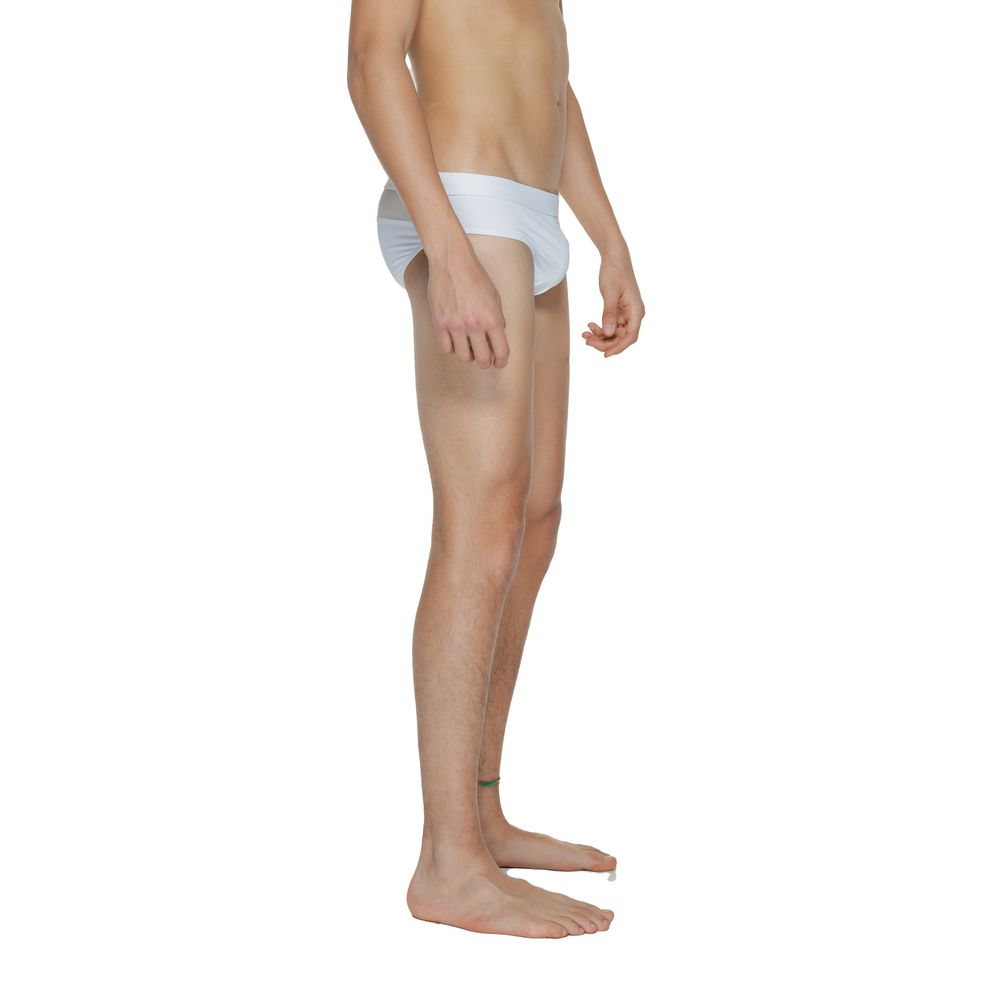 Calvin Klein White Polyamide Swim Briefs - Luxe Marca
