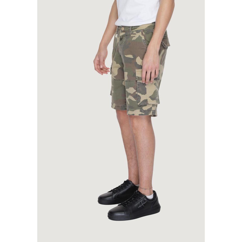 بنطال برمودا قطني بيج من US POLO ASSN