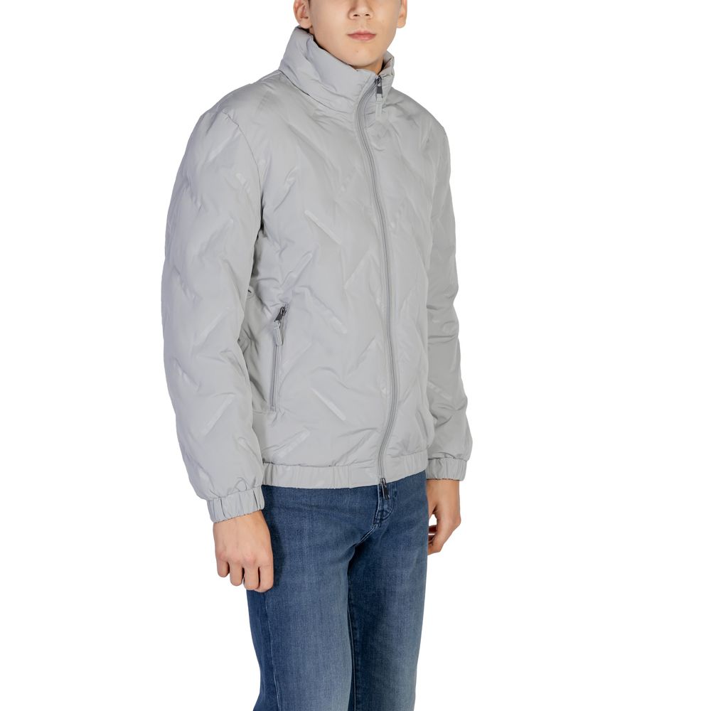 Antony Morato Gray Polyester Jackets And Coat - Luxe Marca