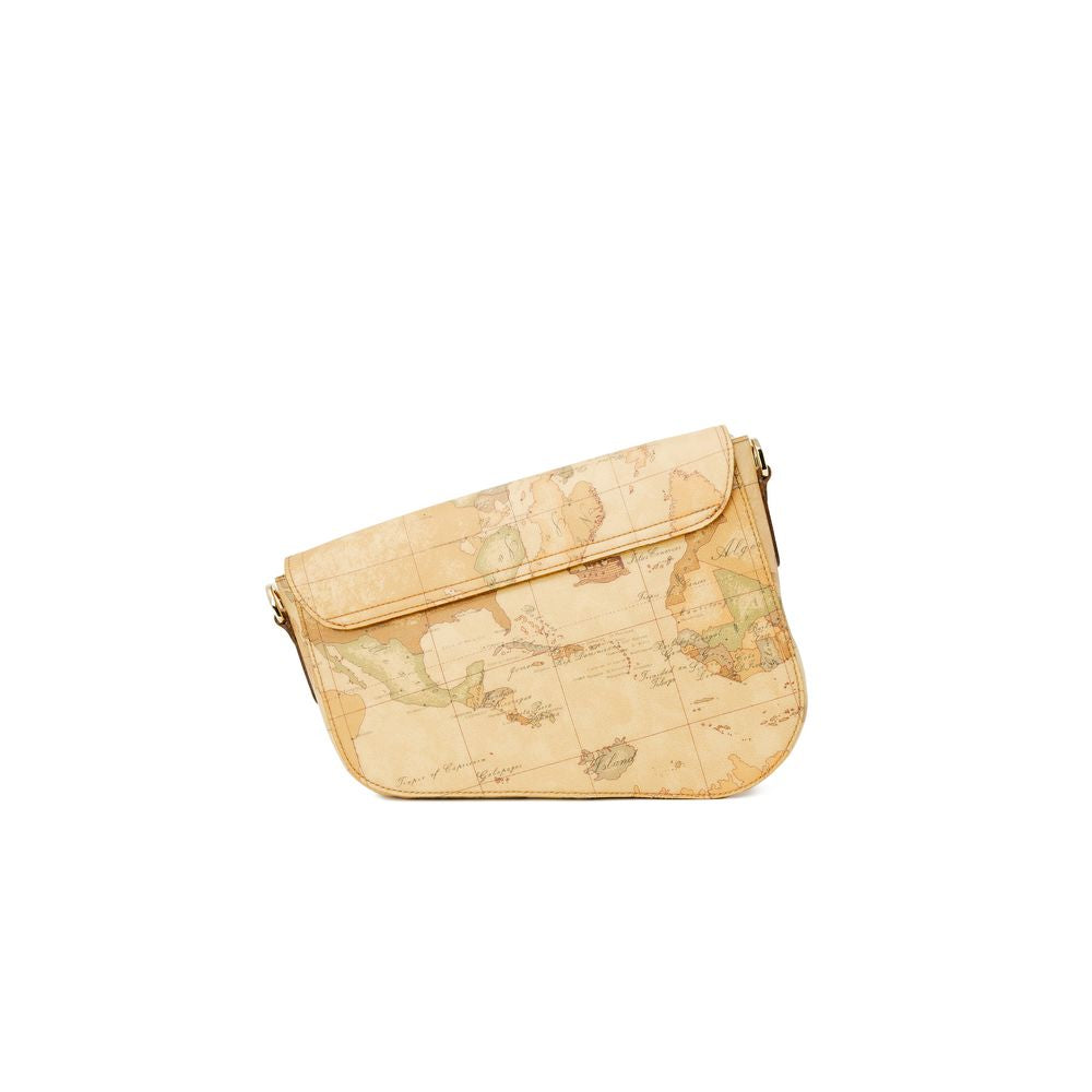 حقيبة يد ألفيرو مارتيني بريما كلاس من الجلد باللون البيج