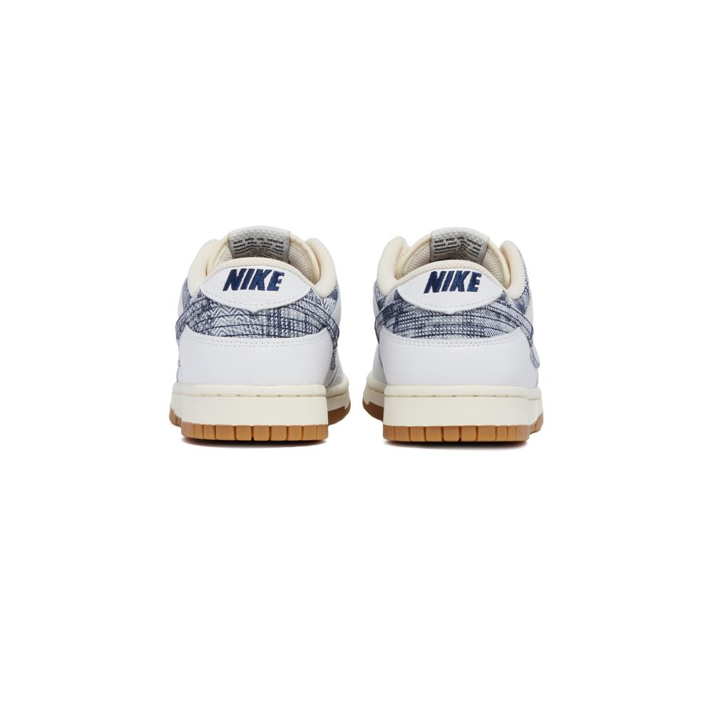 حذاء نايكي الرياضي الجلدي باللون الأزرق