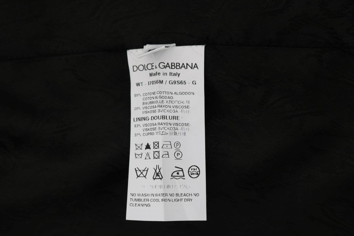 سترة قطنية سوداء من Dolce & Gabbana