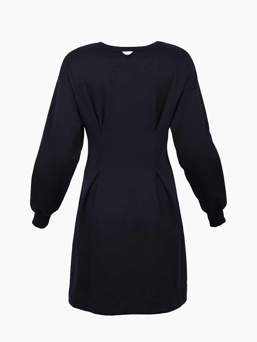 Cop Copine black dress back view with long sleeves