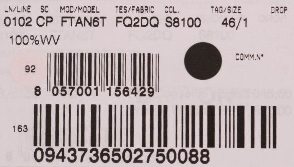 بنطال كابري صوف رمادي من دولتشي آند غابانا