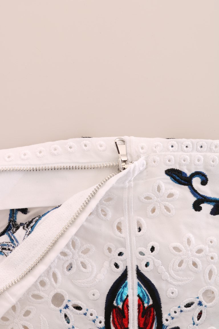 دولتشي آند غابانا Mulicolor Majolica سروال كابري