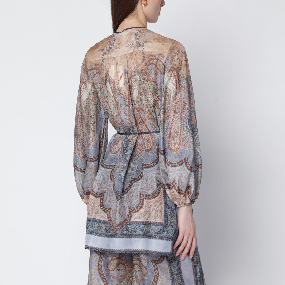 Zimmermann ZIMMERMANN Wanderlust blouse with tapestry print
