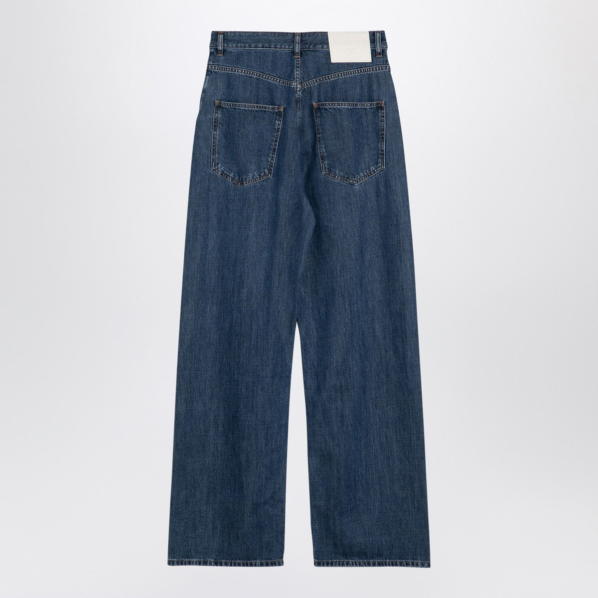 Valentino Valentino Blue wide denim jeans