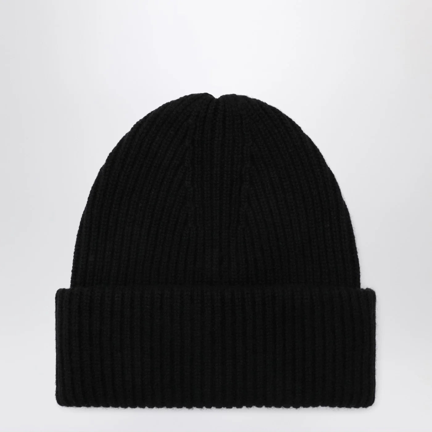 ALMADA LABEL Black wool and cashmere beanie