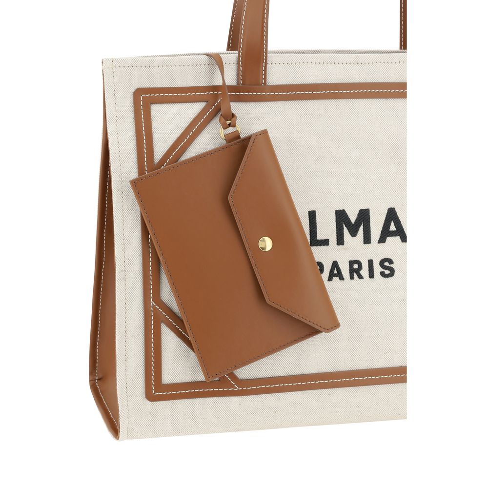 حقيبة كتف متوسطة الحجم من Balmain B-Army