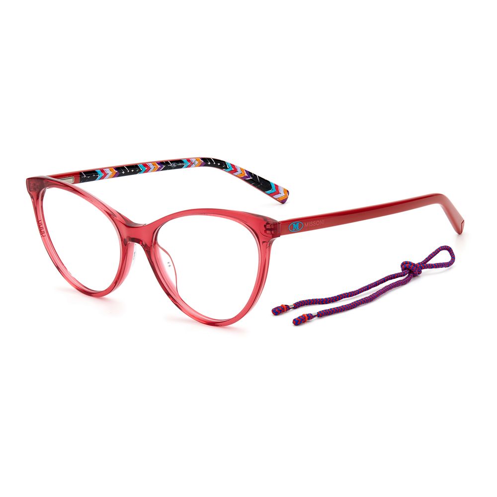 M Missoni Red Acetate Glasses (Frames) - Luxe Marca