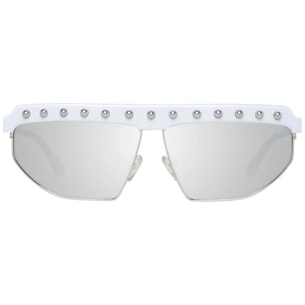 Victoria's Secret White Metal Sunglasses - Luxe Marca